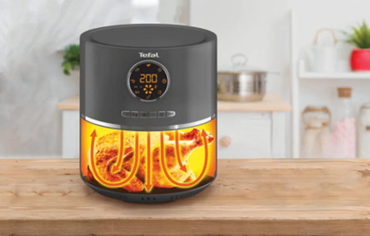 Tefal Digital Ultra Fry EY111B Heteluchtfriteuse 4.2L - 1400W - Grijs