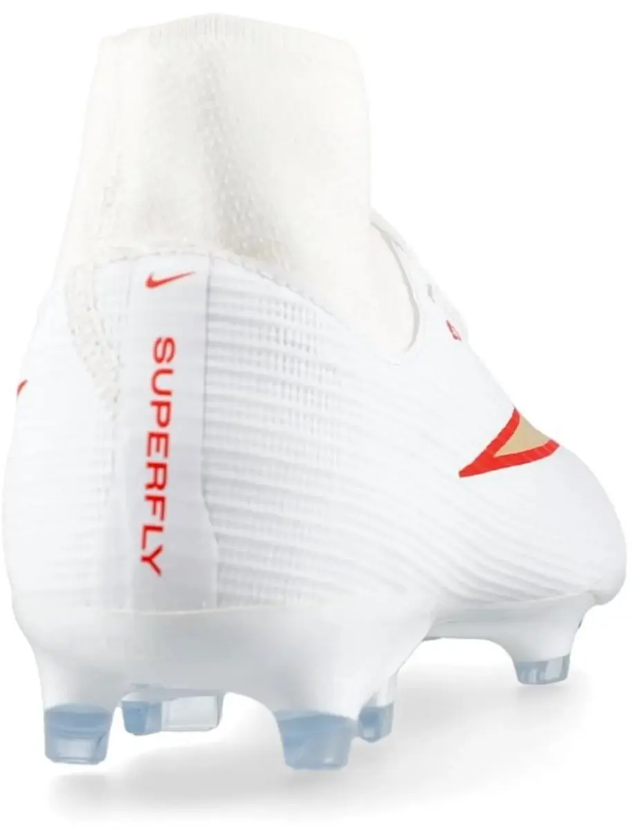 Nike Mercurial Zoom Superfly 11 Academy FG/MG - 44.5 - Wit Felrood Goud