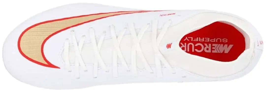 Nike Mercurial Zoom Superfly 11 Academy FG/MG - 44.5 - Wit Felrood Goud
