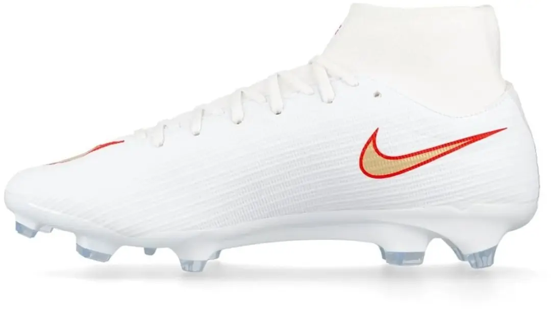 Nike Mercurial Zoom Superfly 11 Academy FG/MG - 44.5 - Wit Felrood Goud