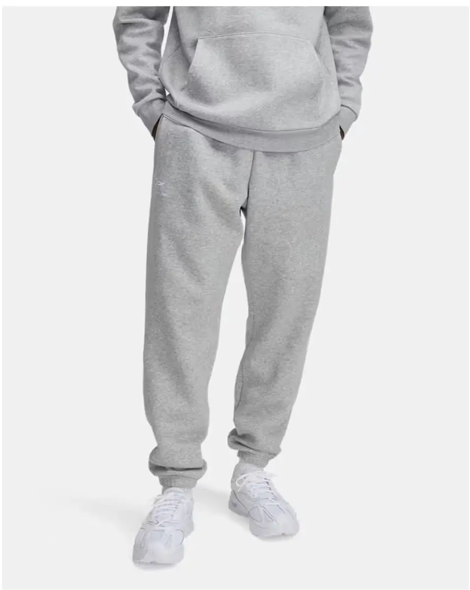 Under Armour UA Icon Fleece Jogger Heren Sportbroek L - Grijs - afbeelding 2 van 6