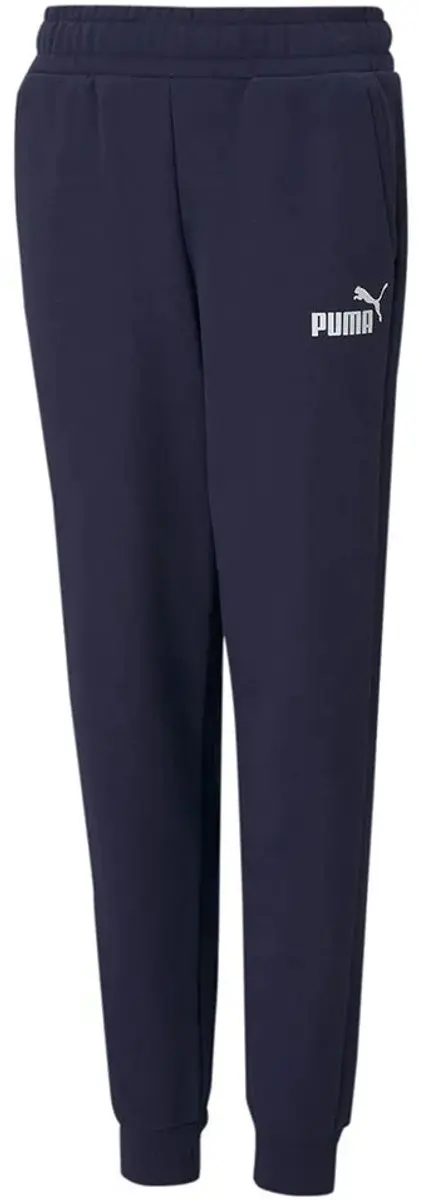 PUMA Ess Logo Tr Cl Broek - Peacoat - 128/134