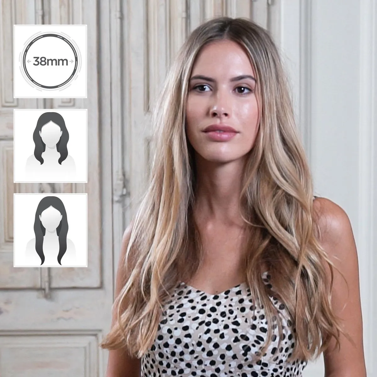 Babyliss Rose-Quartz 38mm Krultang C453E - 6 Temperaturen - Roze/Zwart - afbeelding 6 van 6