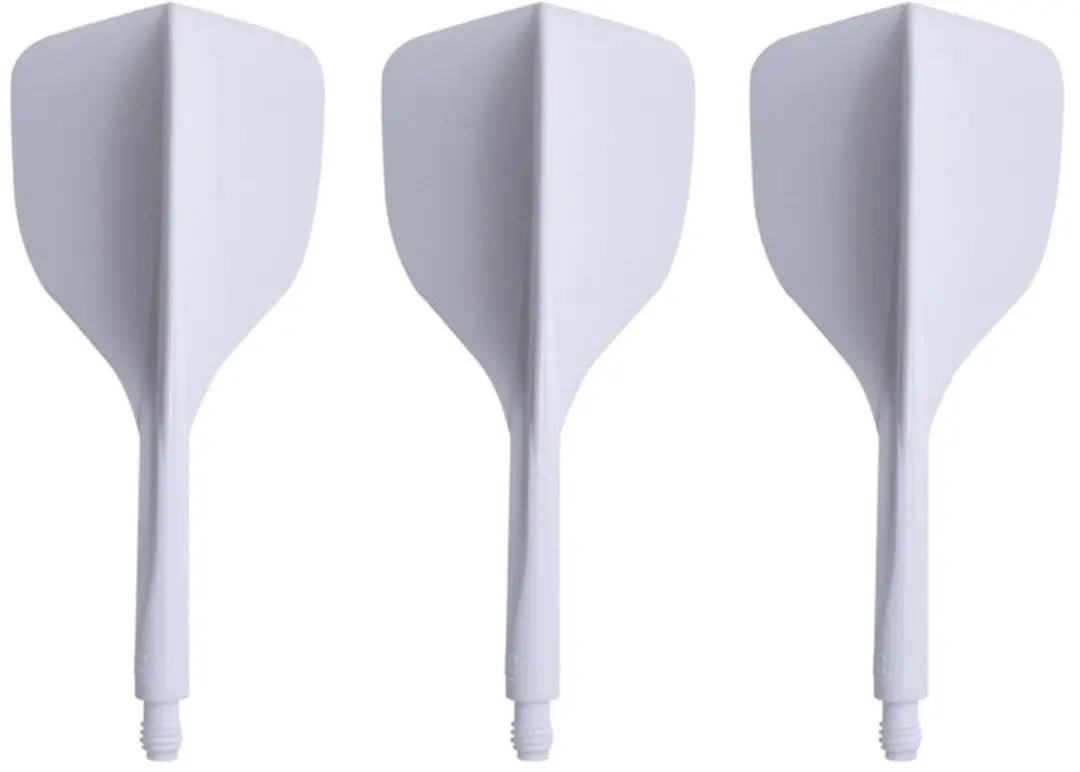 Condor AXE 120 Trifin White Small Dart Flights - 3 Stuks - afbeelding 3 van 3