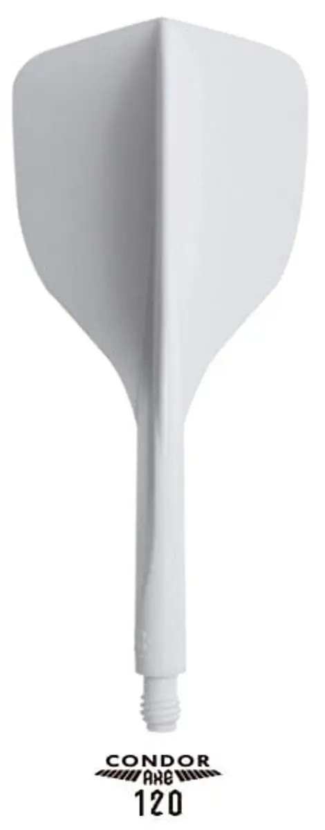 Condor AXE 120 Trifin White Small Dart Flights