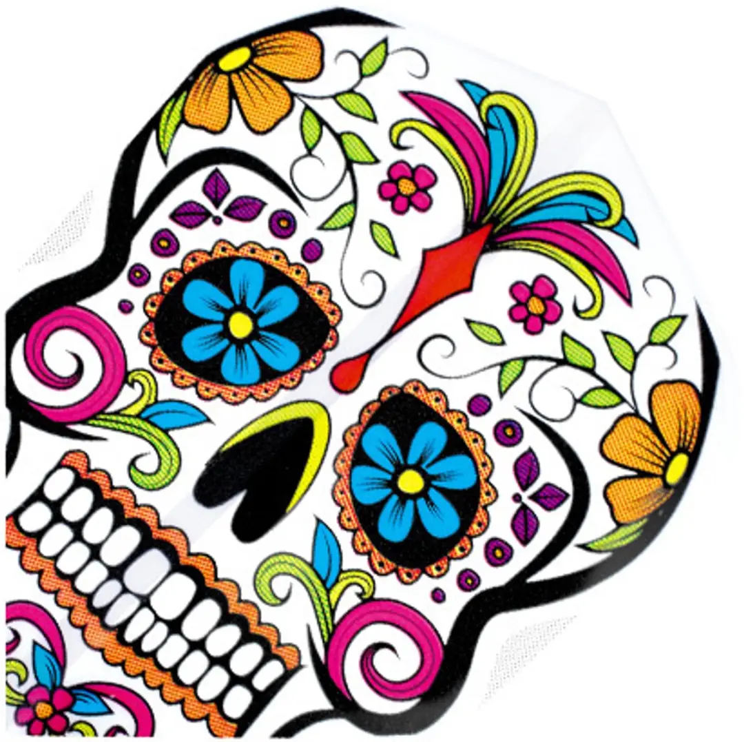Harrows Quadro Grafiti Skull HF2003 Dart Flights