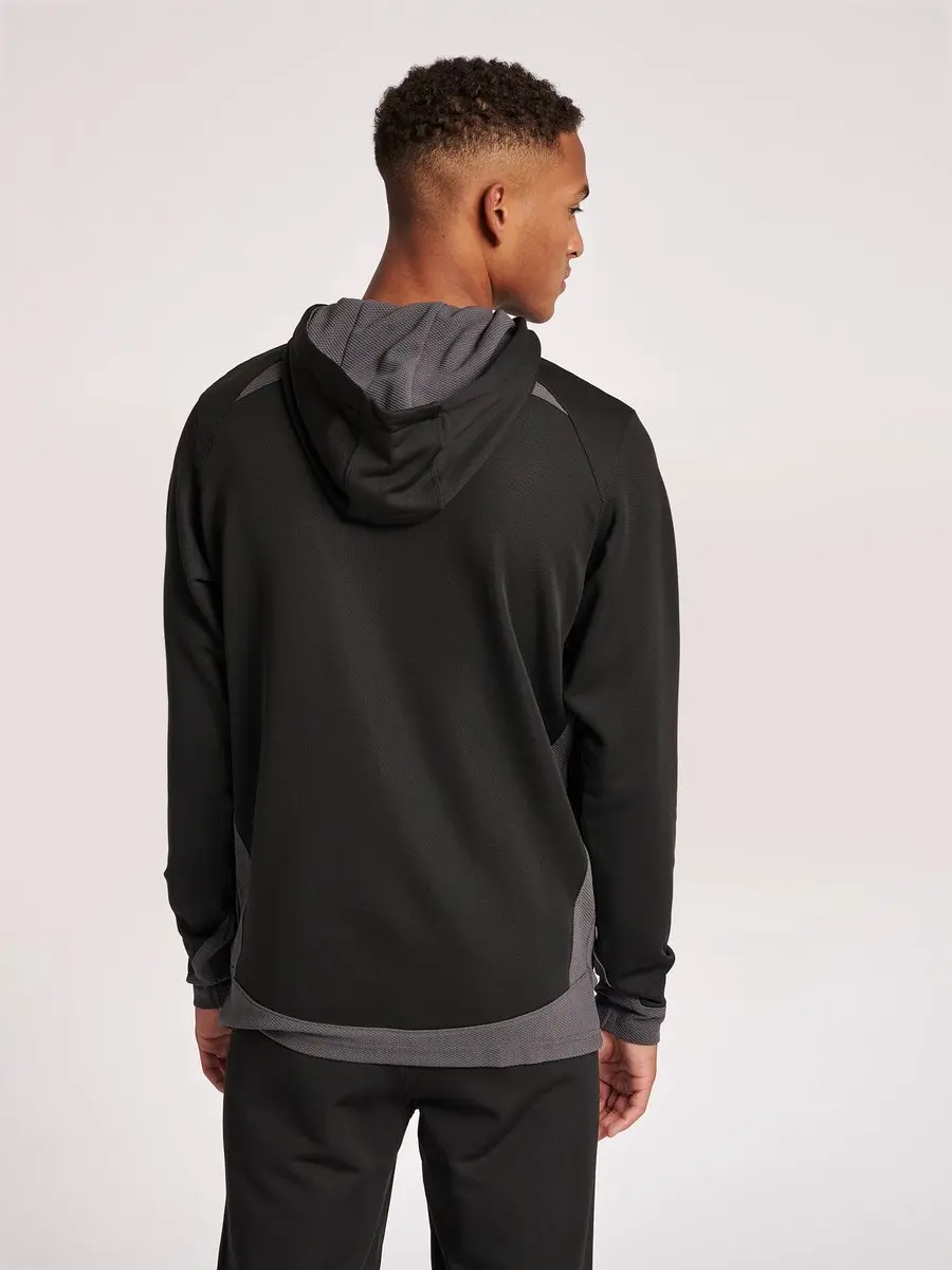 Hummel Lead Poly Hoodie - Zwart S