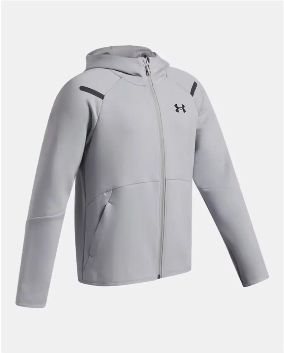 Under Armour Unstoppable Fleece Sportvest - 152 - Grijs
