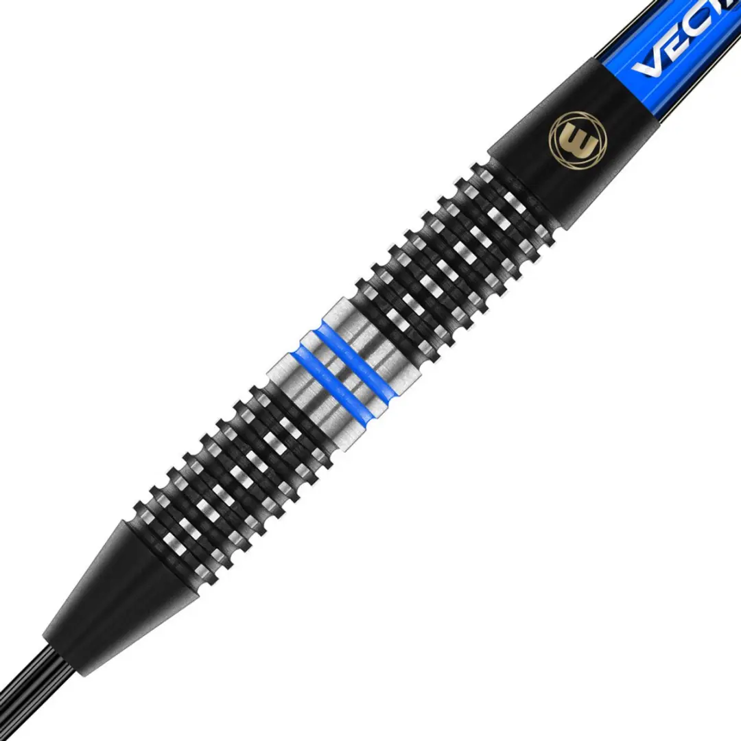 Winmau Galactics 90% Dartpijlen - 3 Stuks - Zilver/Blauw/Zwart