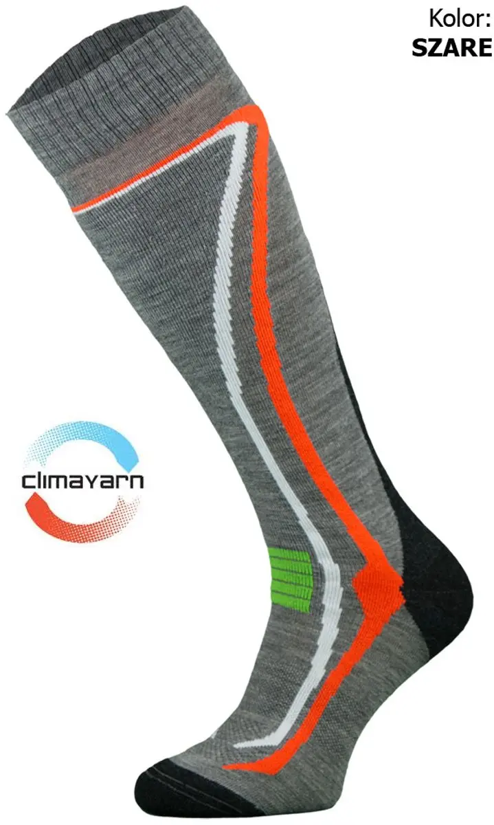 Comodo SK2 Merino Skisokken 47-50 - Blauw