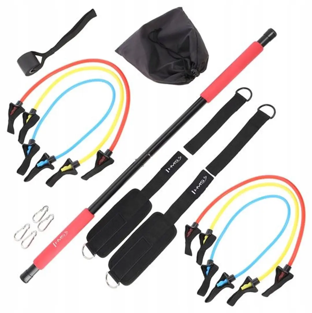 HMS DC31 Complete Body Workout Set - 6 Stuks - Multicolor