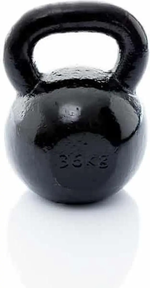 Muscle Power Kettlebell 36 kg - Zwart