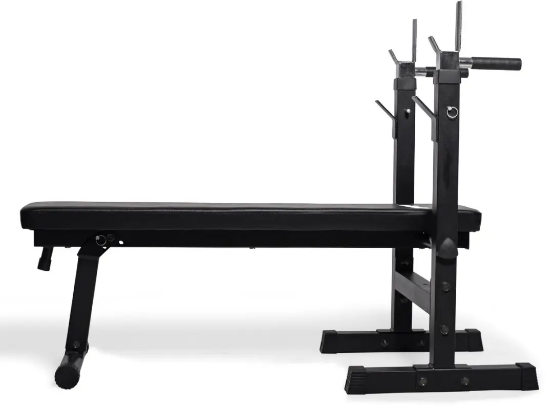 VirtuFit Verstelbare Halterset 60,5kg - Halterbank & Dumbbellset - Zwart