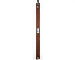 Gorilla Wear Leren Lever Lifting Belt - Bruin - 2XL/3XL