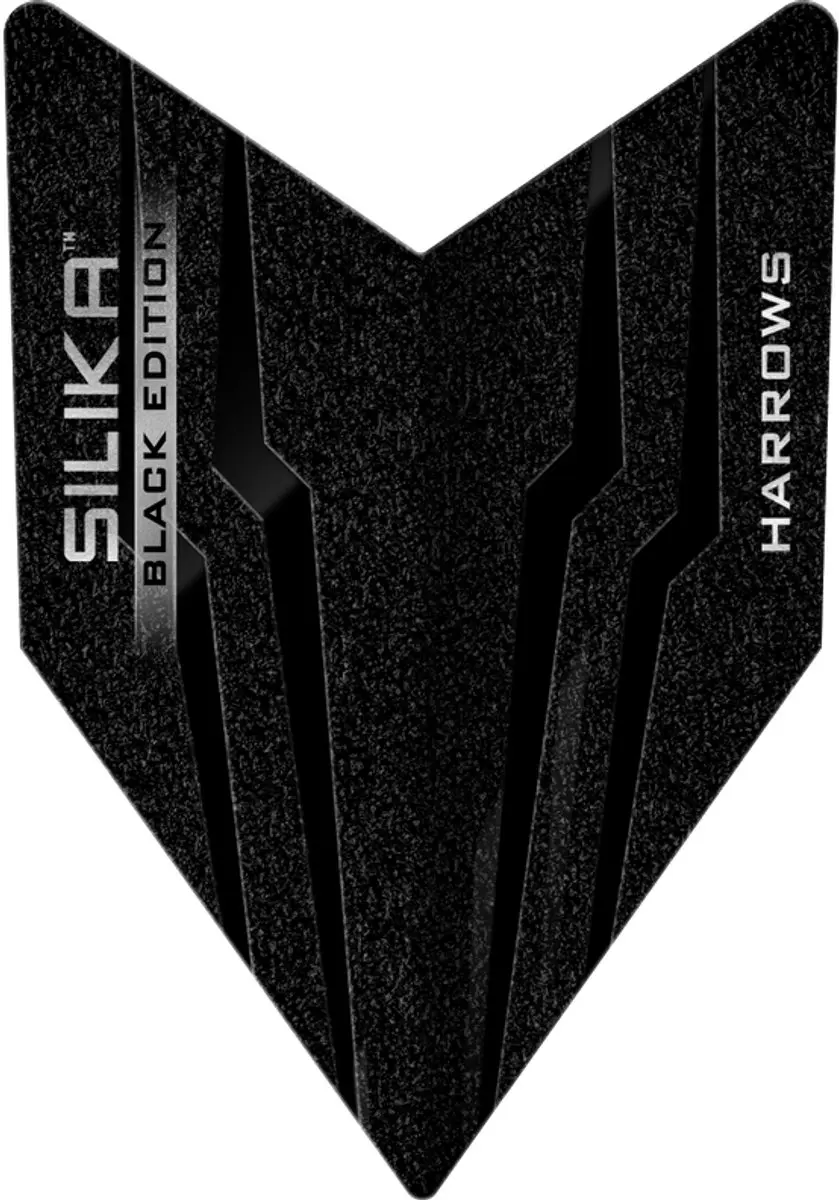 Harrows Silika Black Velos Tough Crystalline Coated Dartvleugels HF5182