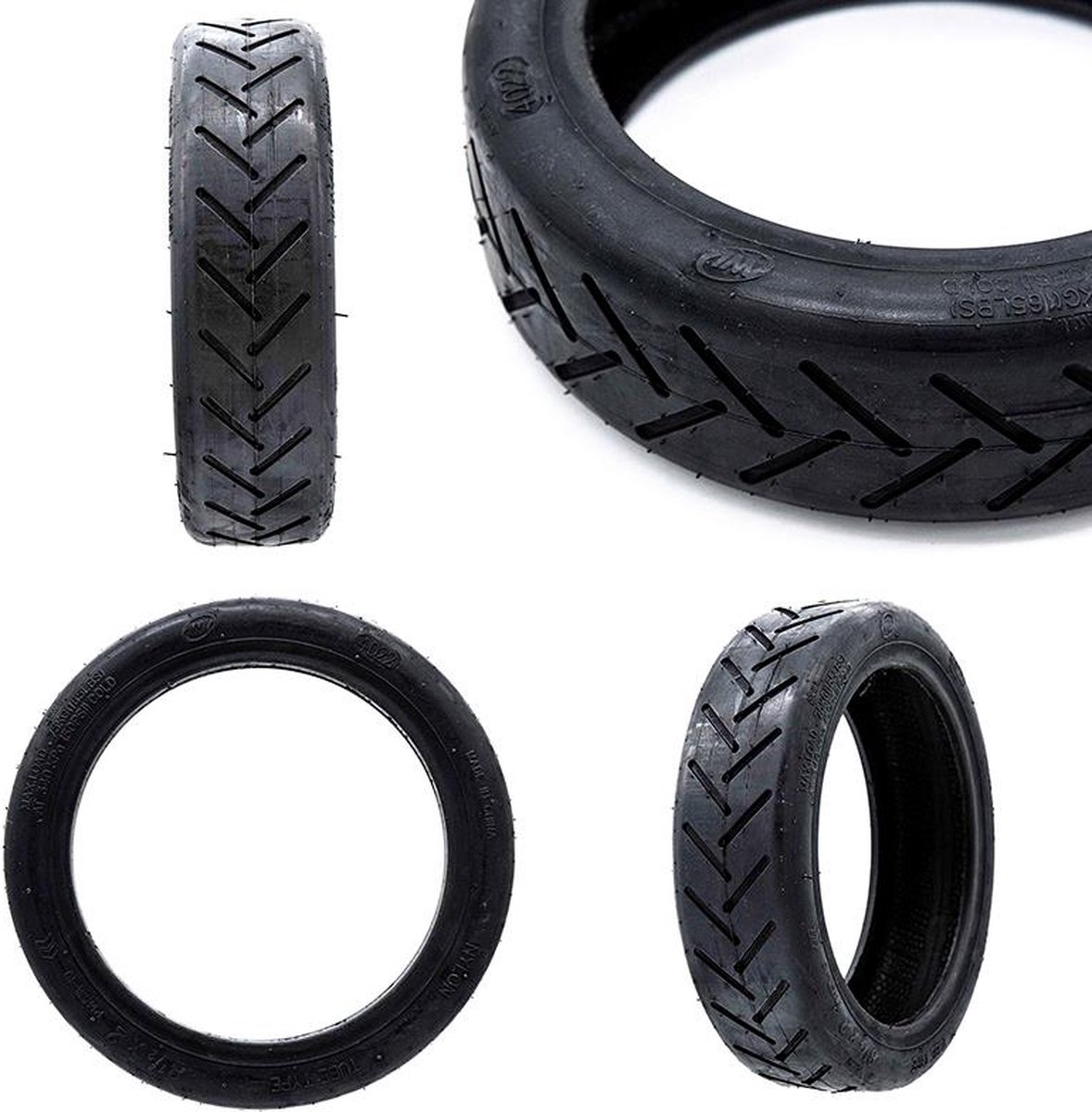 E-wheel - Band 8.5x2-6.1 - 50mm Breed - Cityroad - Voor Cecotec, Motus, Wispeed, Xiaomi