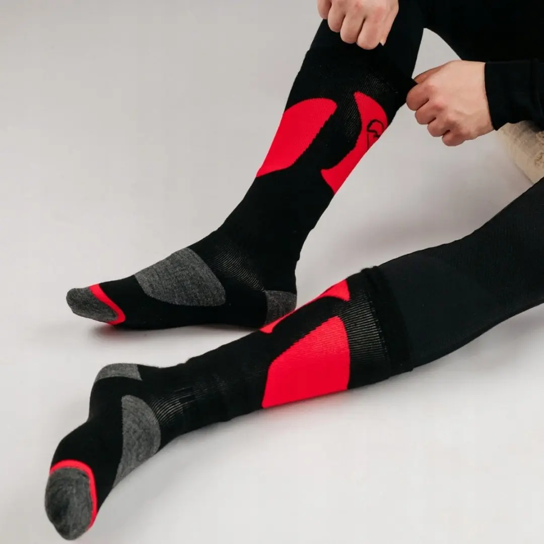 Comodo Todo Socks Winter Skisokken 43-46 - Zwart