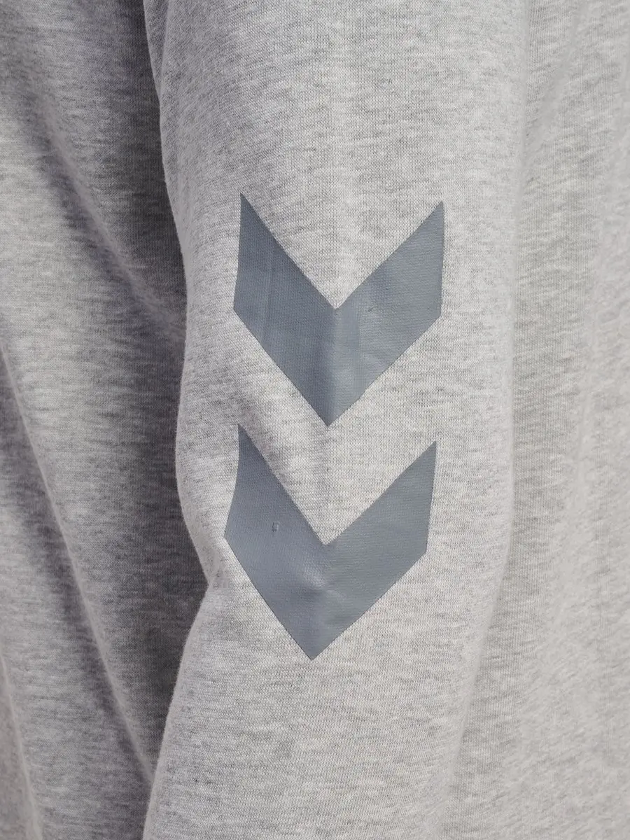 Hummel HML Legacy Zip Hoodie - Light Grey Melange - XXS