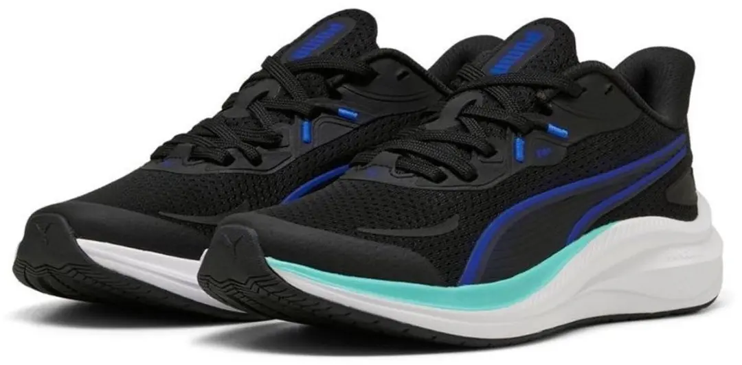PUMA Skyrocket Lite 2 Jr Sportschoenen - 37 - PUMA Black/Ultra Blue/White