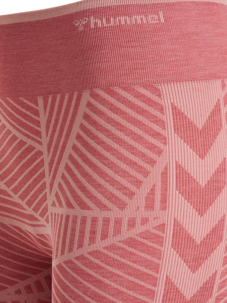 Hummel Hmlmt Energy Seamless Dames Sportshort - XS - Roze