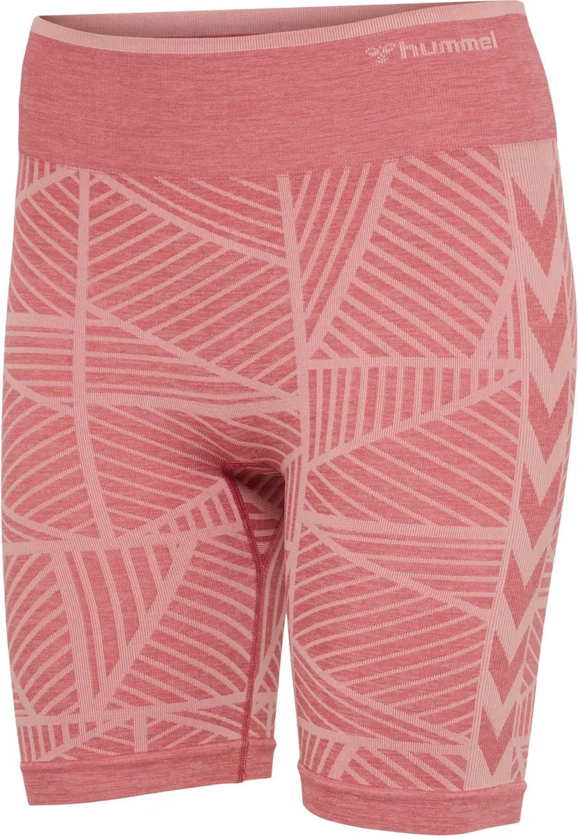 Hummel Hmlmt Energy Seamless Dames Sportshort - XS - Roze