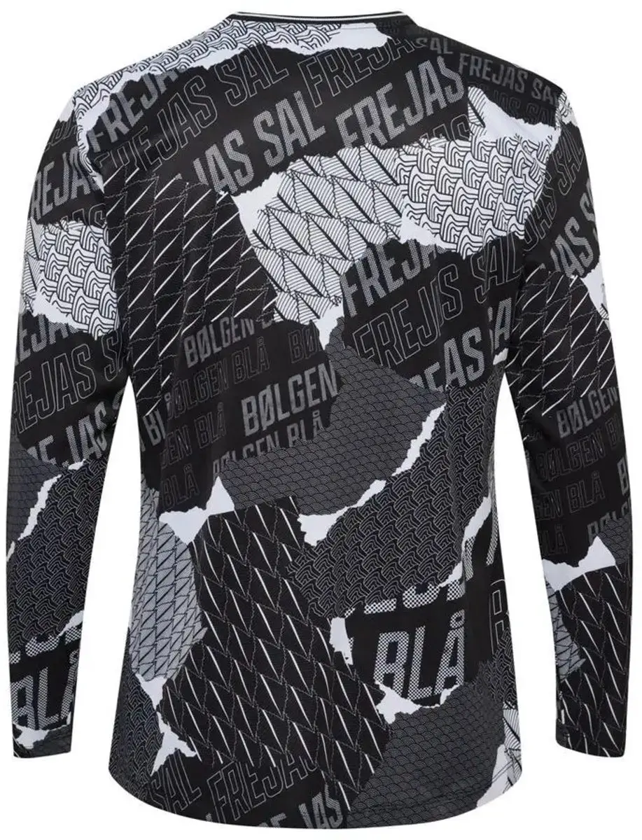 hummel Denemarken Prematch Shirt 225727 - Zwart/Wit