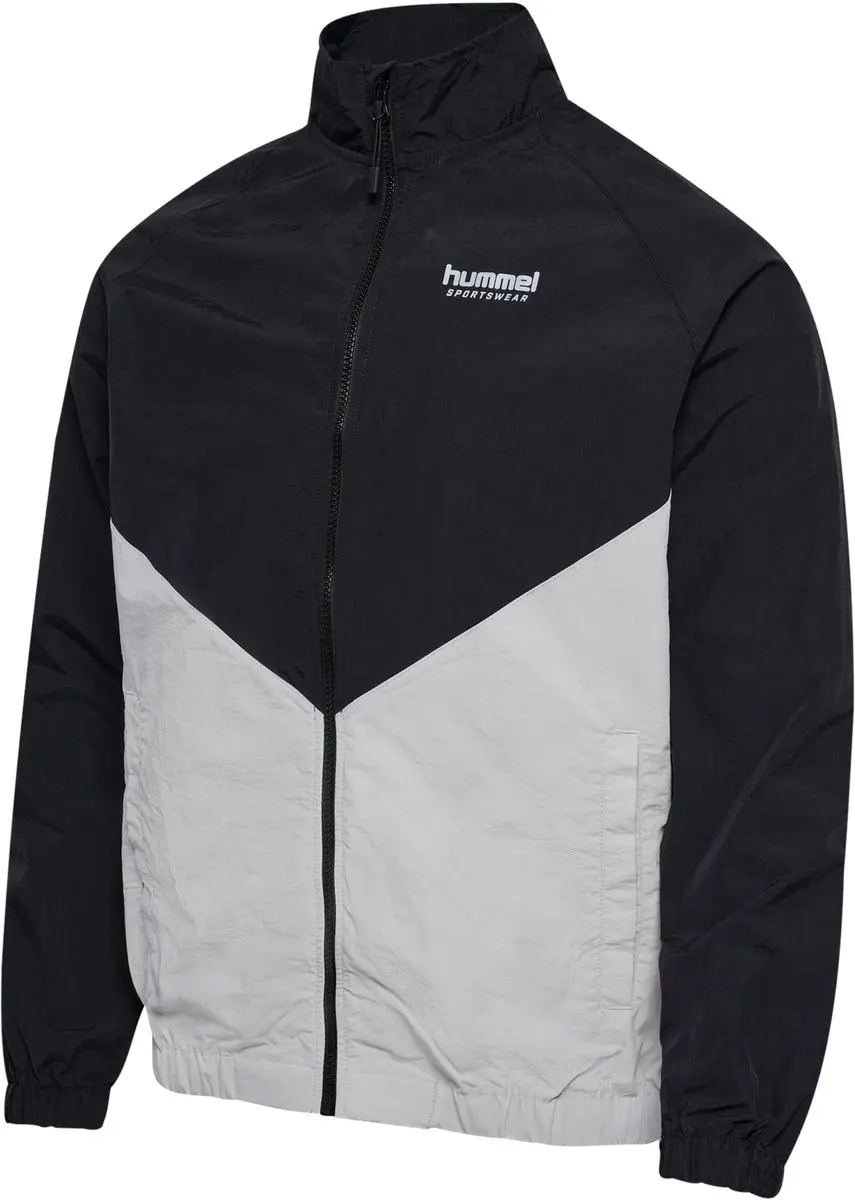 hummel Felix Wov Zip Jacket Trainingsjack - XXL - Zwart