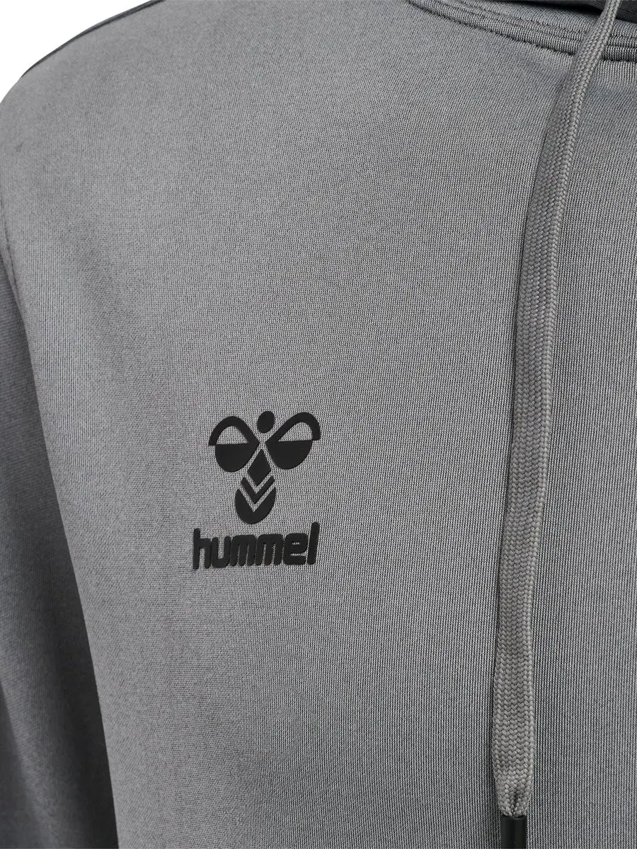 Hummel Core XK Poly Sweat Hoodie Heren - Grijs - afbeelding 6 van 6