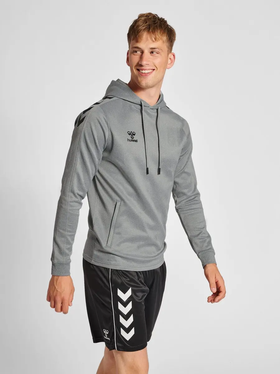 Hummel Core XK Poly Sweat Hoodie Heren - Grijs