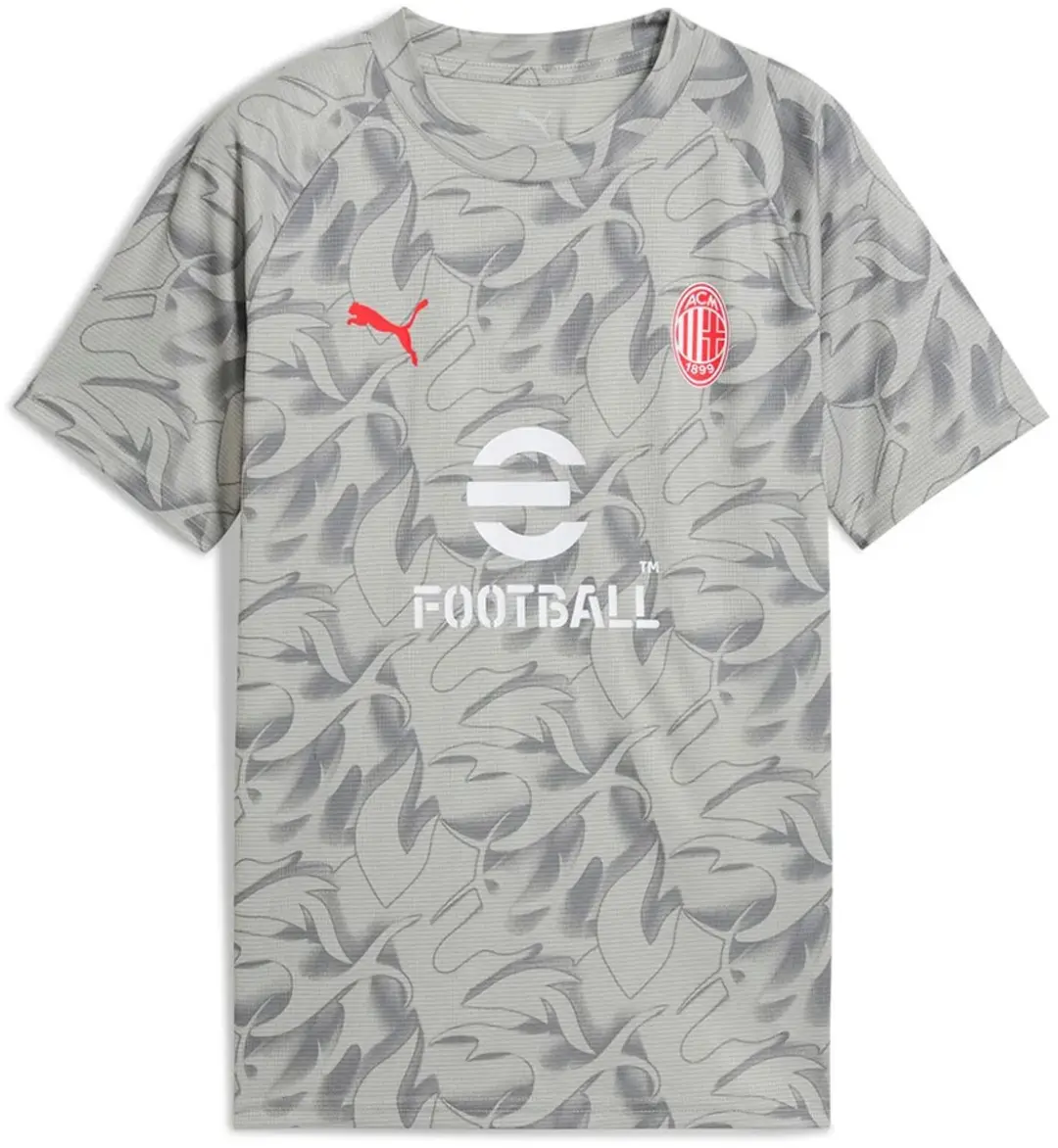 PUMA AC Milan 25/26 T-shirt Junior Smokey Grey 13-14 jaar