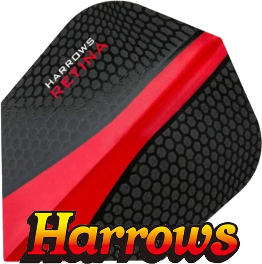 Harrows Tri Pack Retina Flights - 194588 - Rood/Blauw/Wit