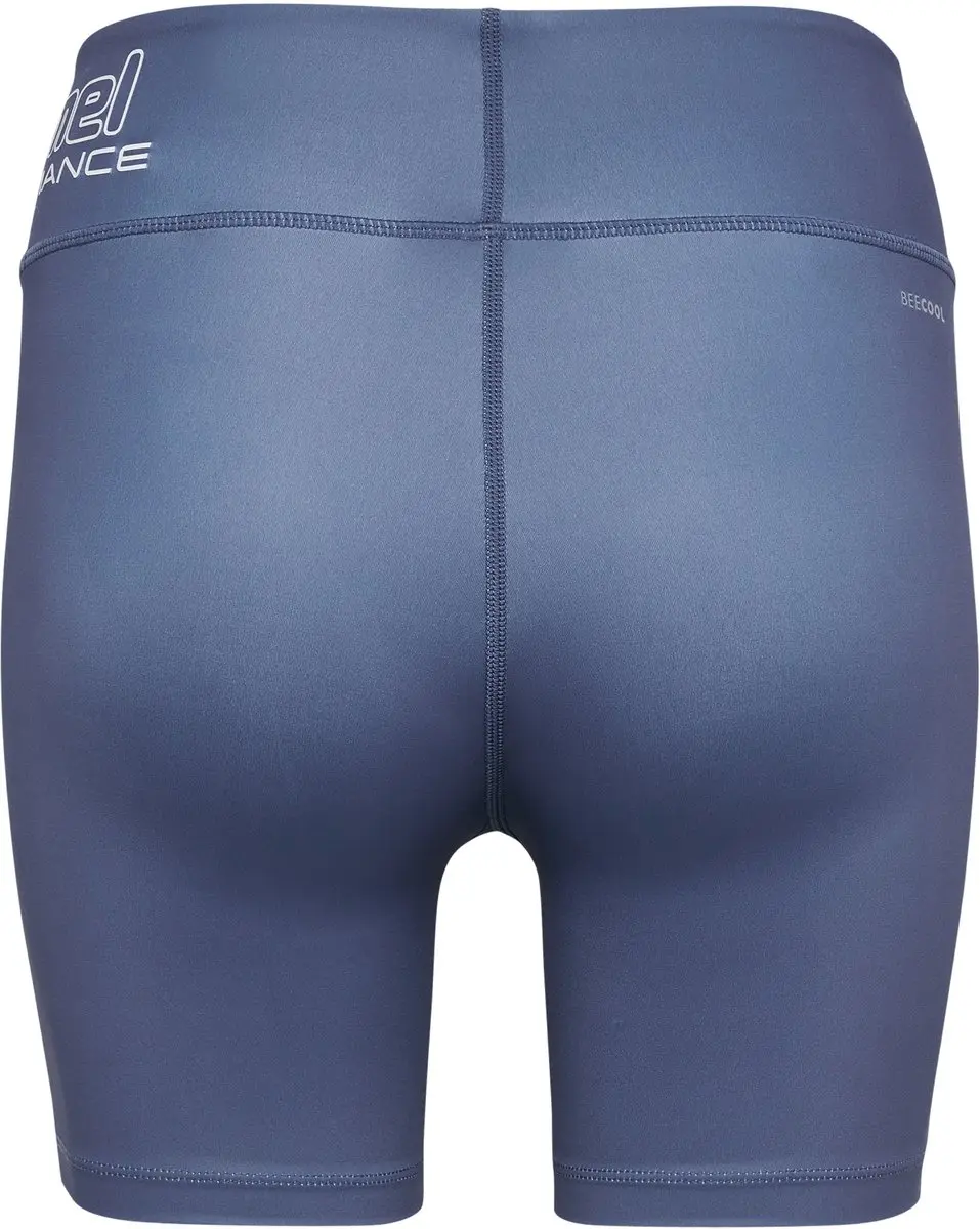 Hummel Dames Te Fundamental Mw Tight Shorts 223850 - Blue Indigo