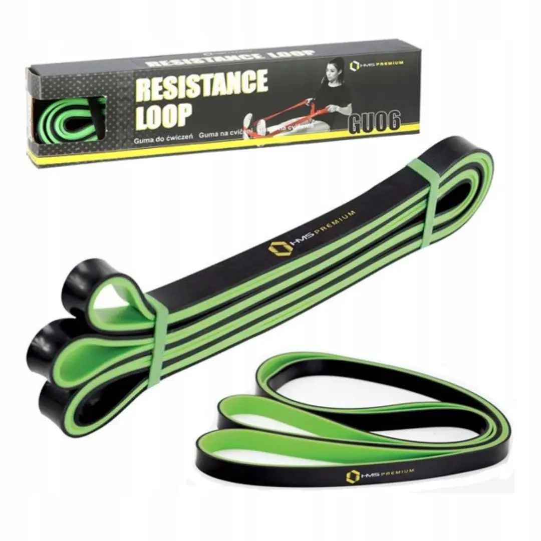 HMS GU06 Groene Weerstandsband 9-22.5 kg