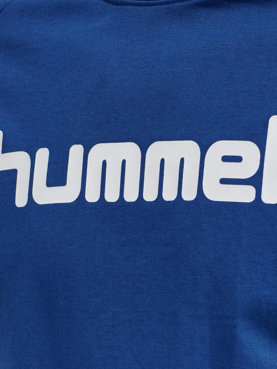 Hummel Go Cotton Logo Sweat Dames - Blauw - afbeelding 6 van 6