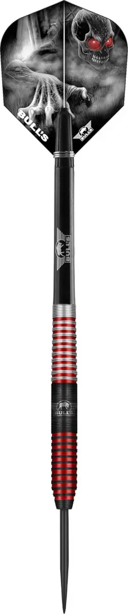Bull's Phantom Grip Dartpijlen 24g - 3 Stuks - Rood