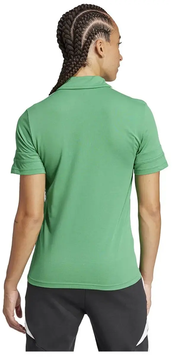Adidas Squadra 25 Cotton Poloshirt - M Vrouw - Team Green