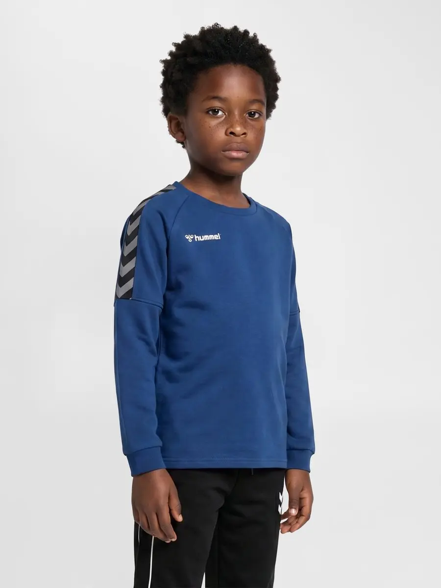 Hummel Authentic Training Sweater Kinder - 164 - Donkerblauw
