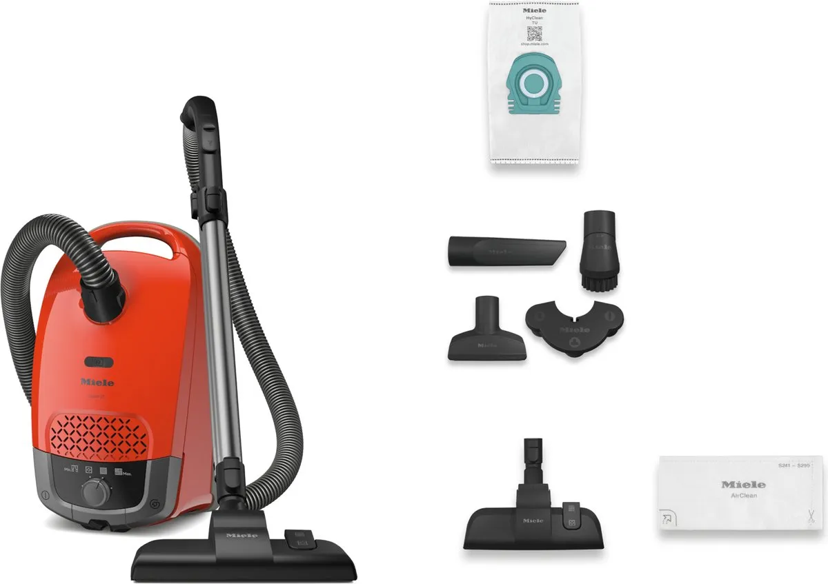 Miele Guard S1 Junior Stofzuiger 890W - Rood - 3.5L