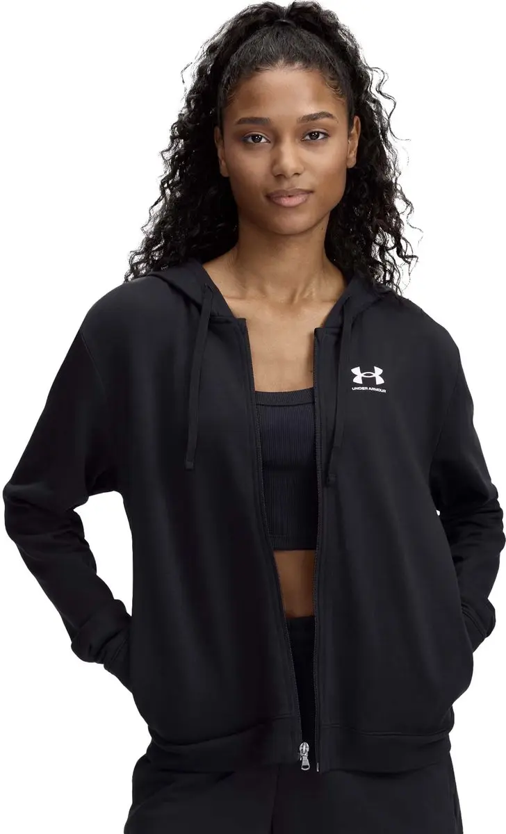 Under Armour UA Rival Terry FZ Sweatshirt - Zwart