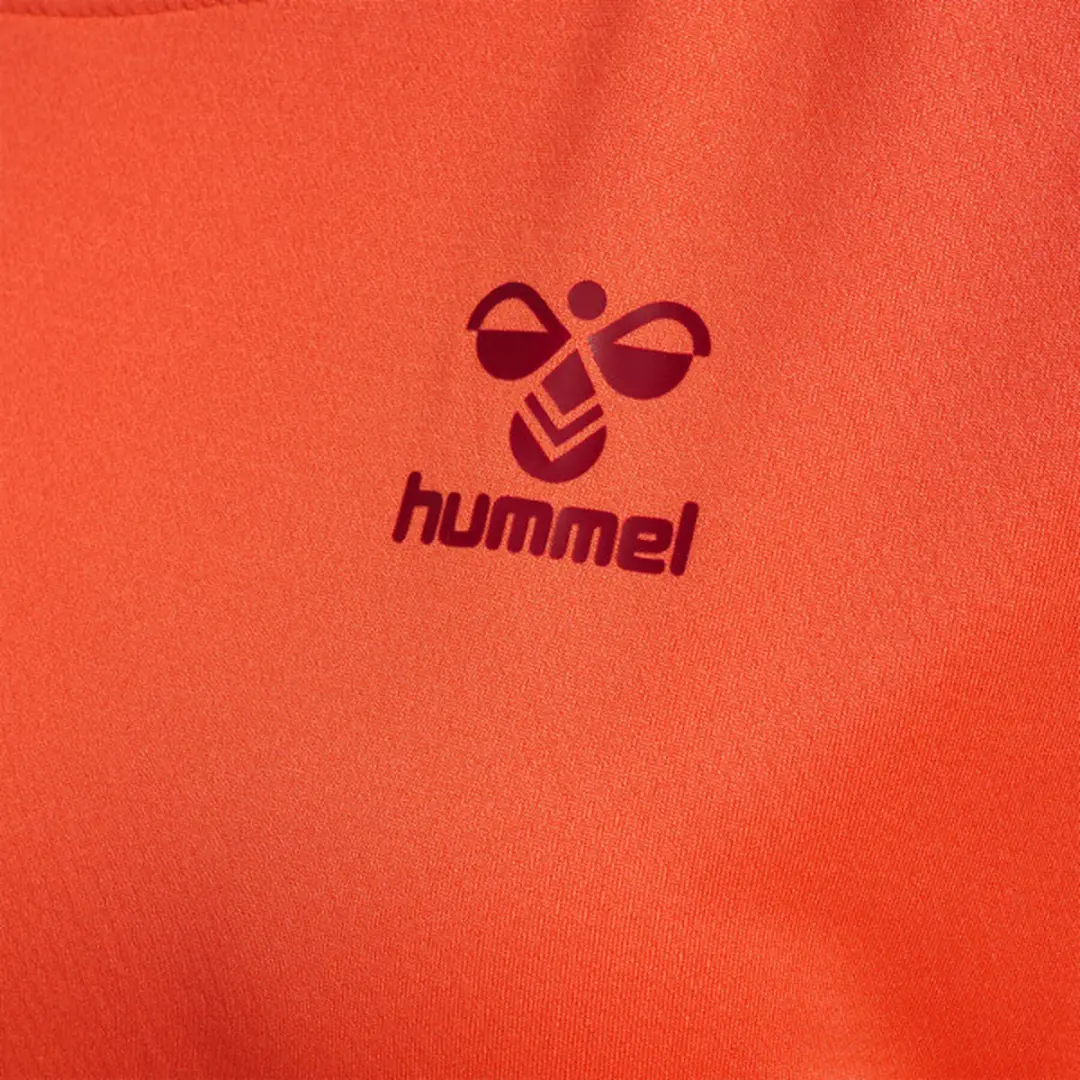 Hummel Ongrid Poly Shirt Dames - Oranje