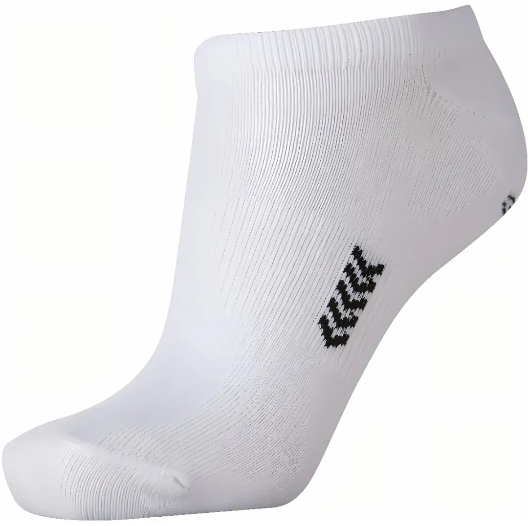Hummel Enkel Sokken 32-35 - Wit/Zwart