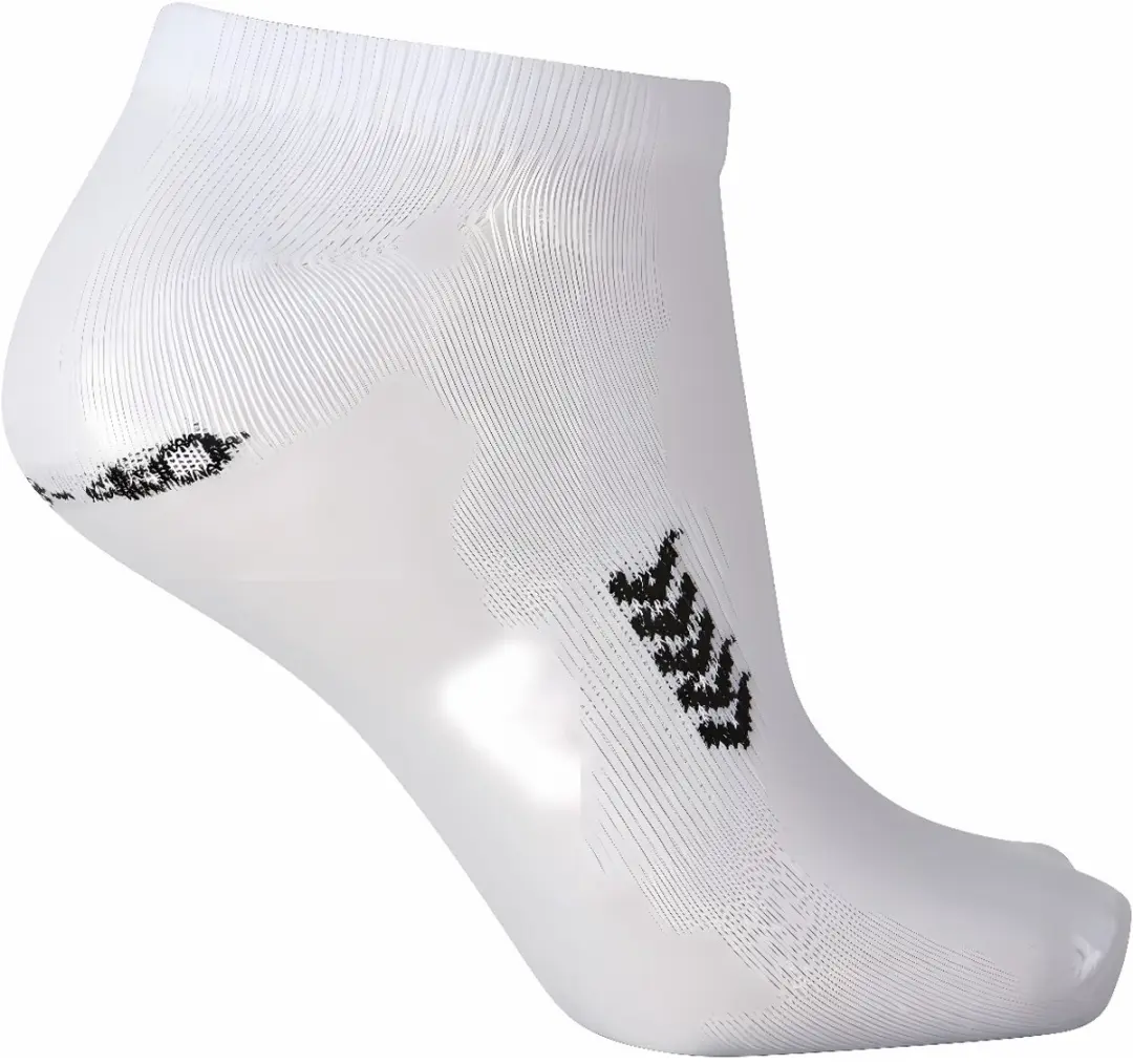Hummel Enkel Sokken 32-35 - Wit/Zwart