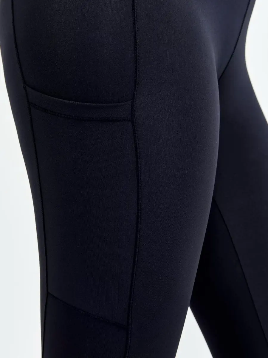 Craft Adv Essence Run Tight Dames Sportbroek - Maat L - Zwart - afbeelding 6 van 6