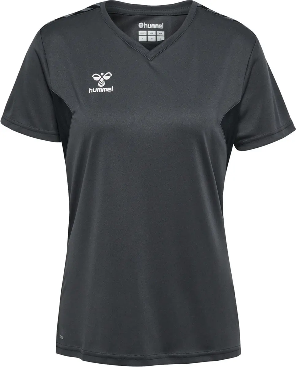 Hummel Authentic Jersey Dames T-shirt - Asphalt - XXL