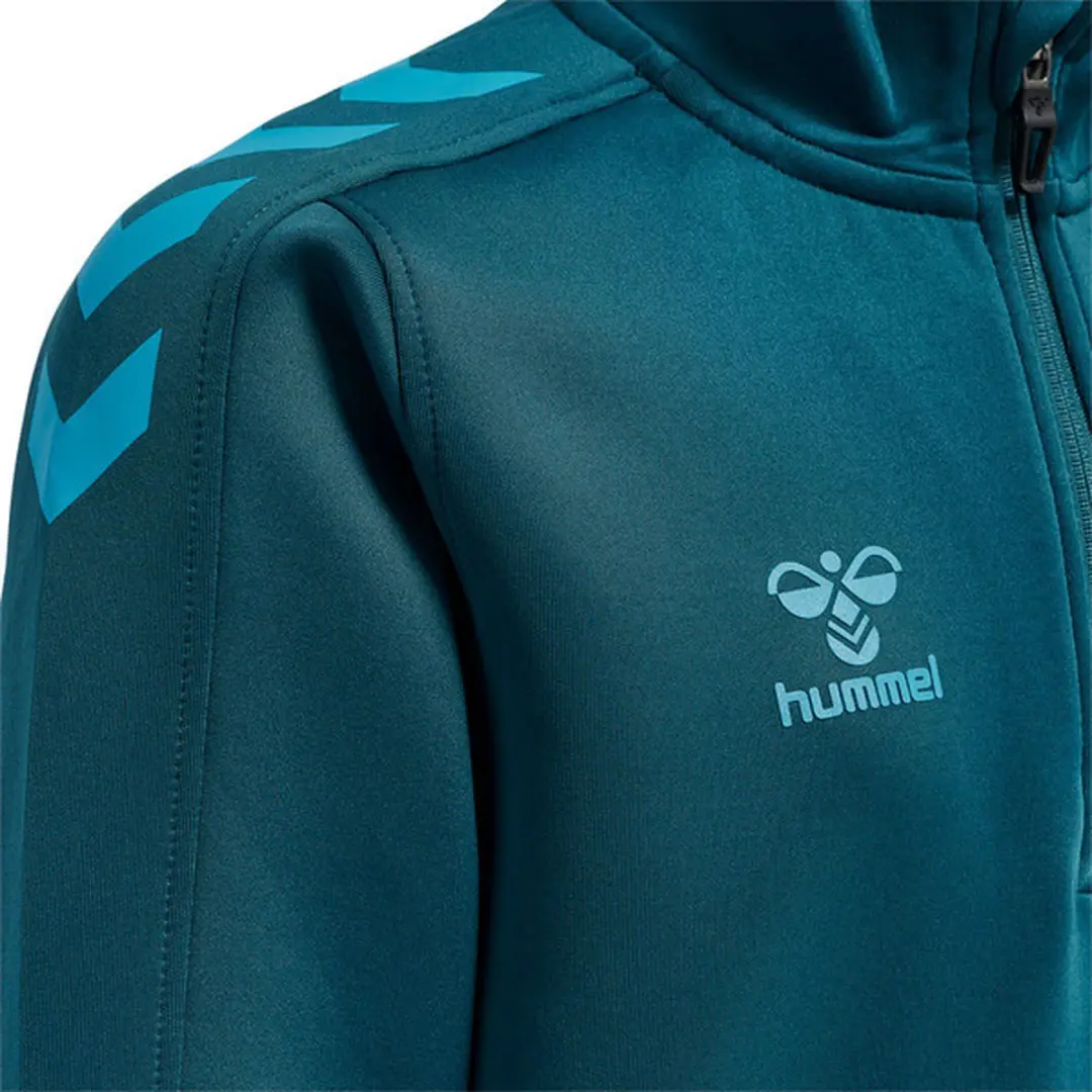 Hummel Core XK Half Zip Sweat - Kinderen 152 - Blauw