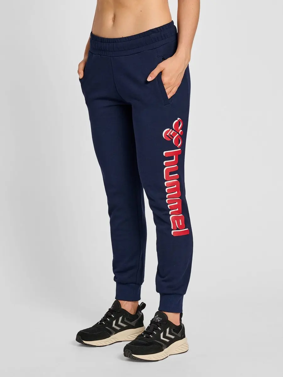 Hummel Dames Joggingbroek Kim Regular 216035 - XS - Blau