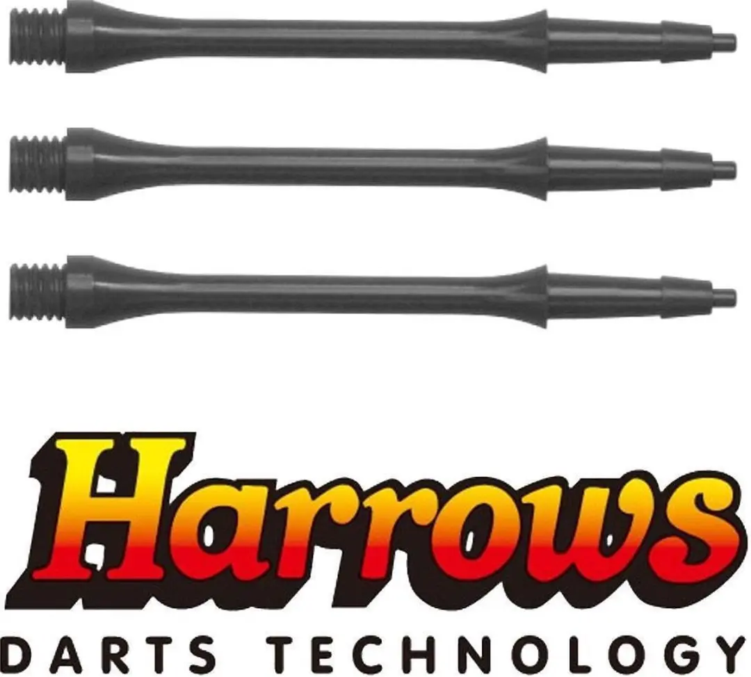 Harrows Clic Shaft SC4001 - 3 Stuks - Zwart