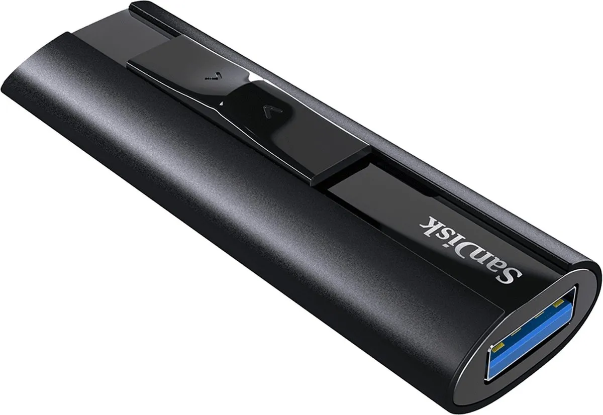 SanDisk Extreme Pro SFD SDCZ880-512G-G46 USB 3.1 - 512GB - Zwart