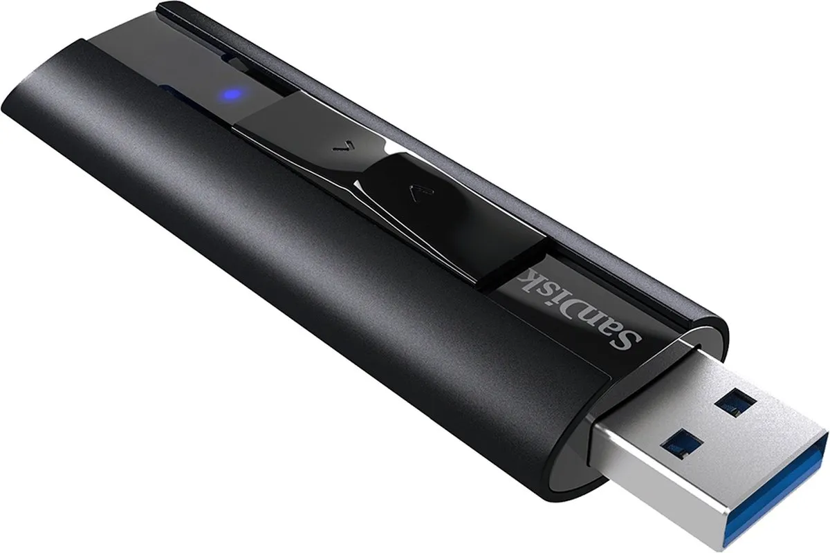 SanDisk Extreme Pro SFD SDCZ880-512G-G46 USB 3.1 - 512GB - Zwart