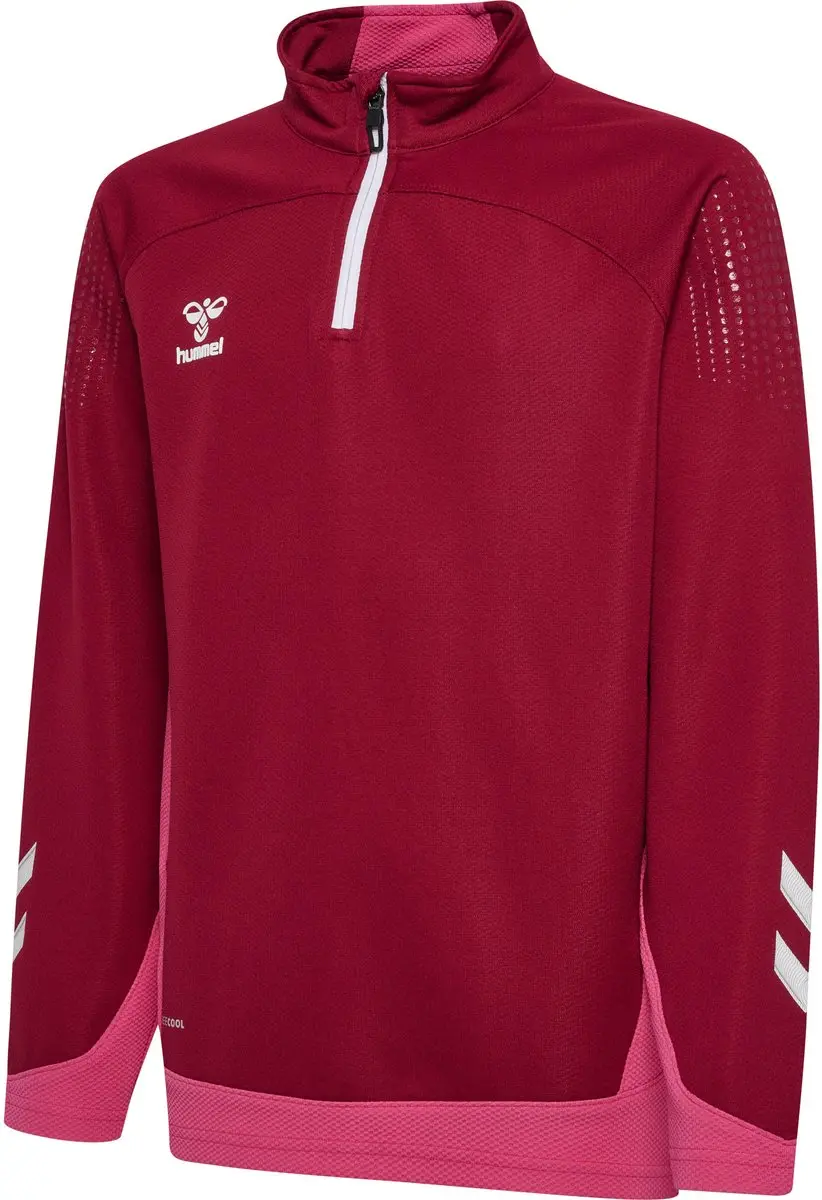 Hummel HMLLEAD Half Zip Kids 164 - Biking Red